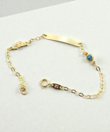 Χρυσή ταυτότητα για νεογέννητο αγοράκι με αυτοκινητάκι-ματάκι , κ9