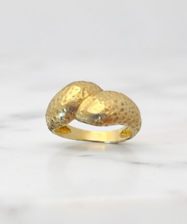 Χρυσό γυναικείο δαχτυλίδι σφηρύλατο , κ14