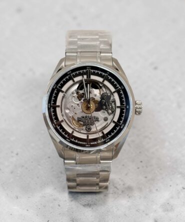 Ανδρικό ρολόι Roamer αυτόματο με ασημί ατσάλινο μπρασελέ και δίχρωμο καντράν