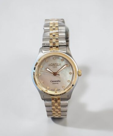 Γυναικείο ρολόι Roamer με δίχρωμο ατσάλινο μπρασελέ και καντράν Φίλντισι MOP